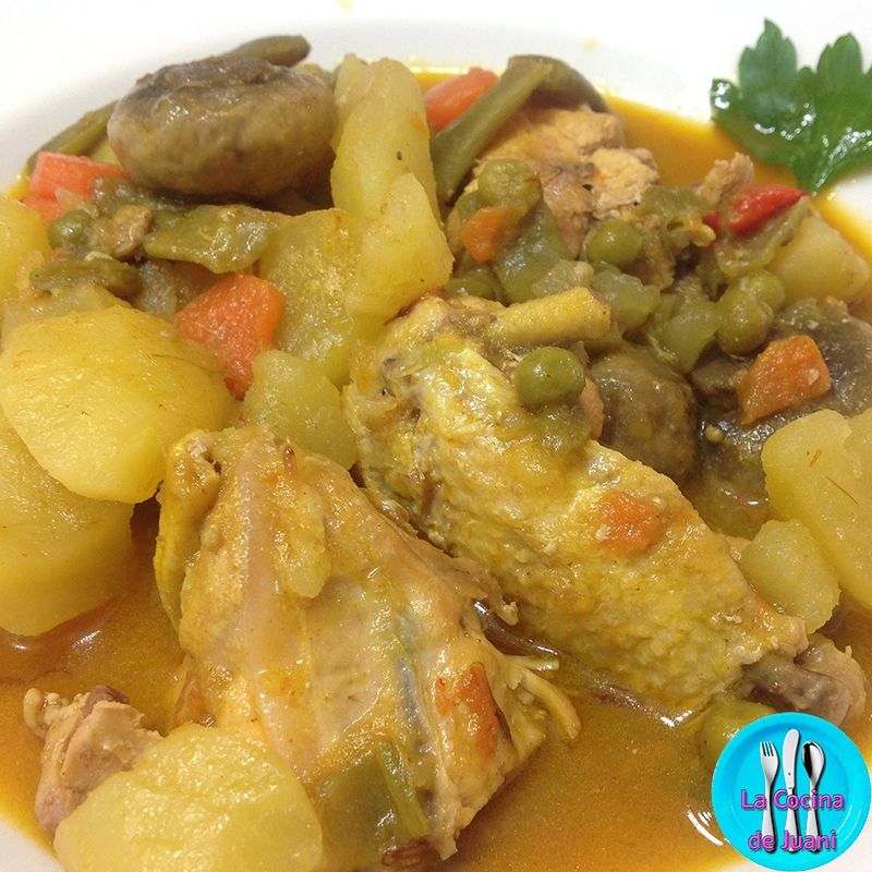 Pollo guisado