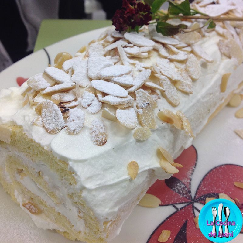 Brazo de gitano al Amaretto