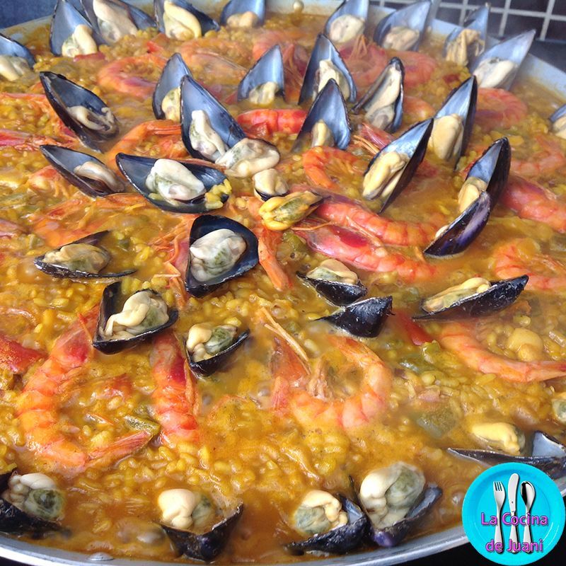 Paella marinera