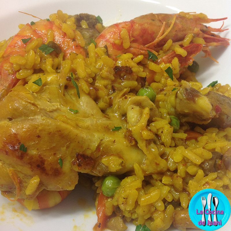 Paella mixta de Juani