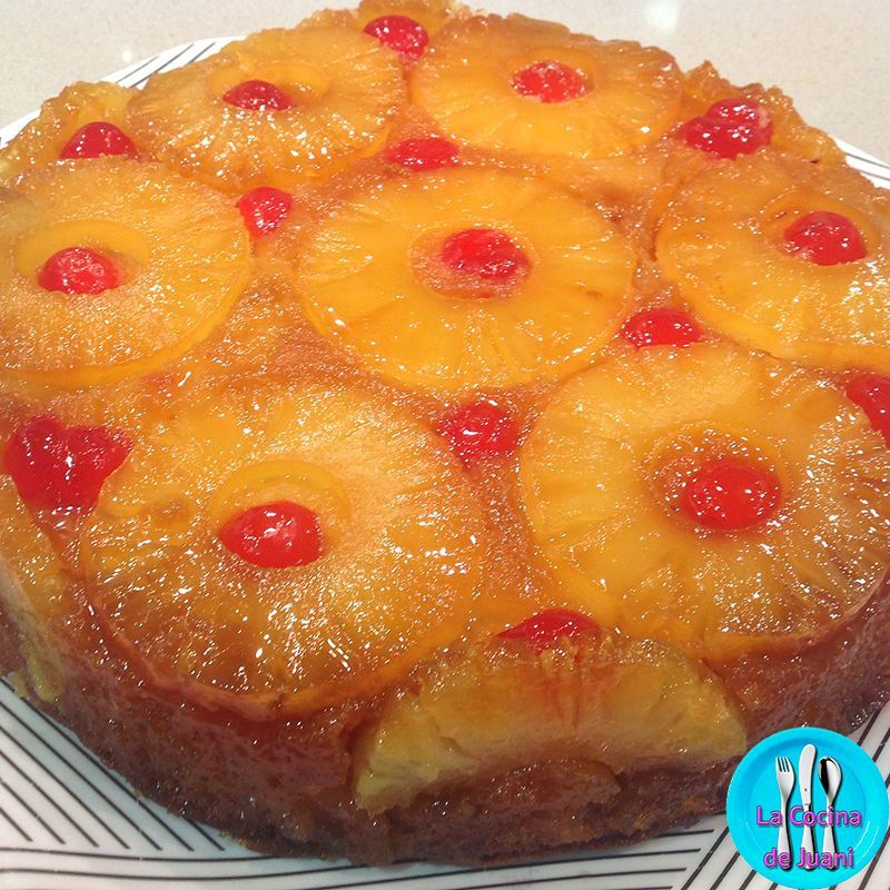 Tarta de piña