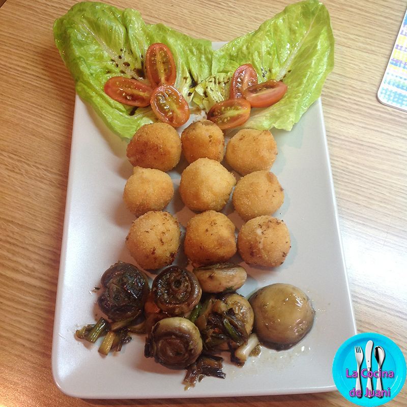Croquetas de gamba y patata