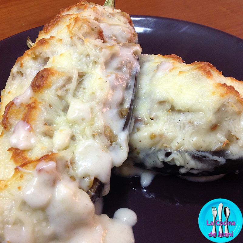 Berenjenas rellenas de carne
