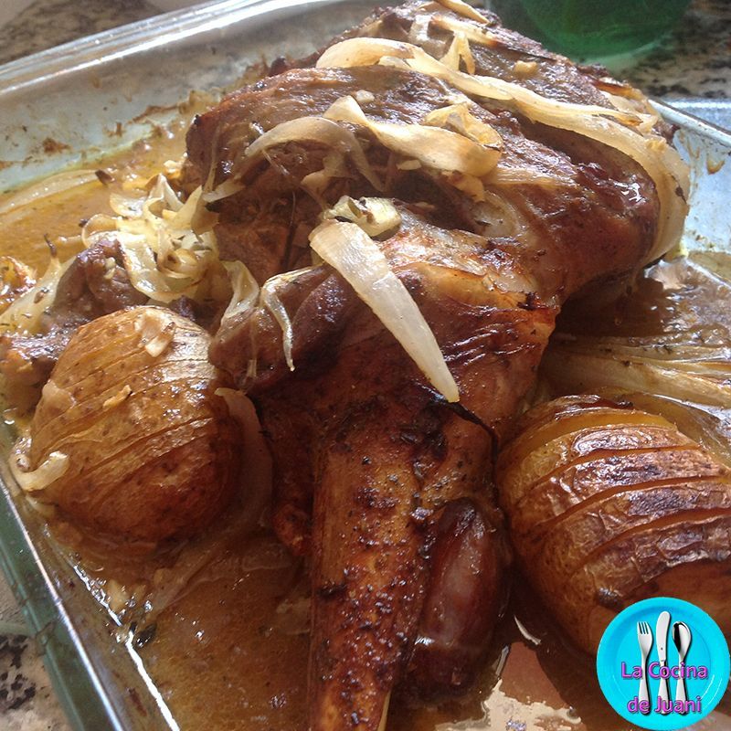 Cordero al horno