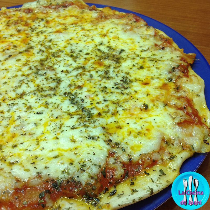 Pizza margarita de Juani