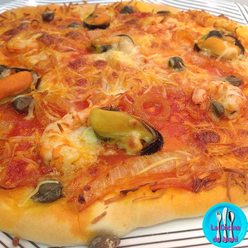 Pizza marinera de Juani