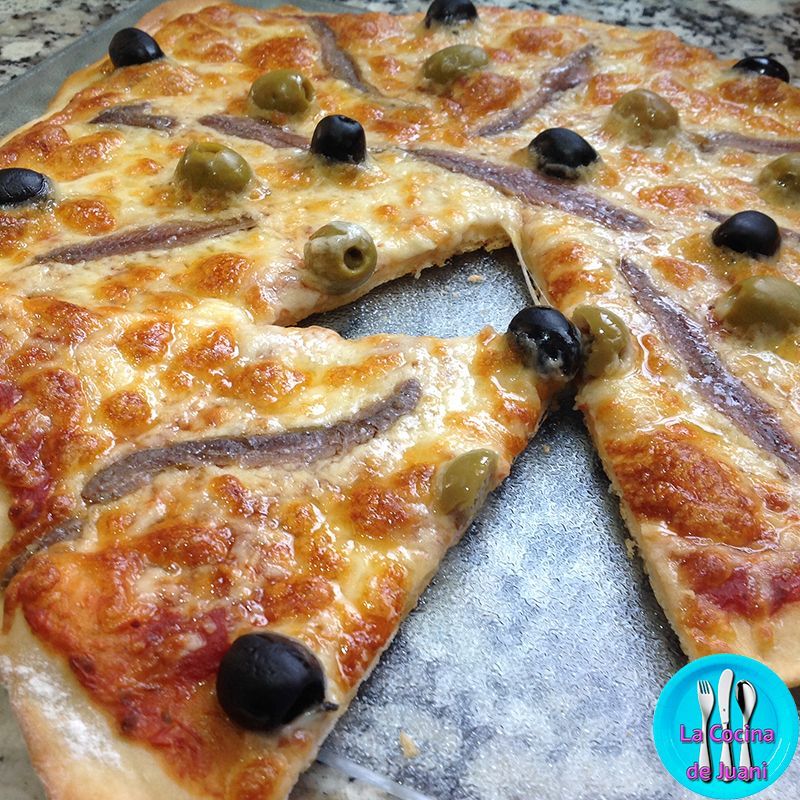 Pizza napolitana de Juani
