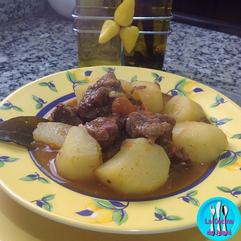 Estofado de ternera con patatas