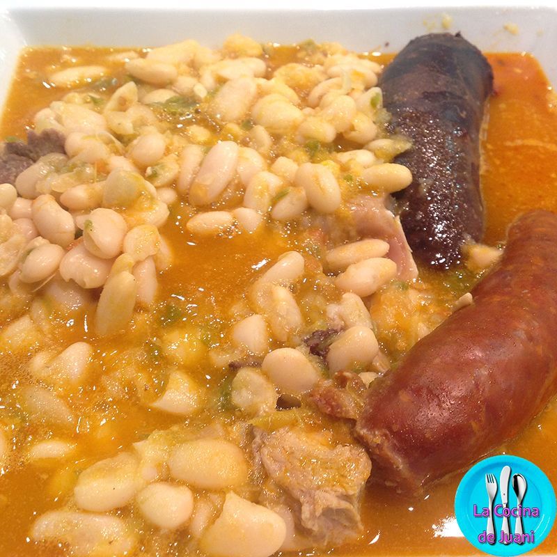 Alubias con morcilla
