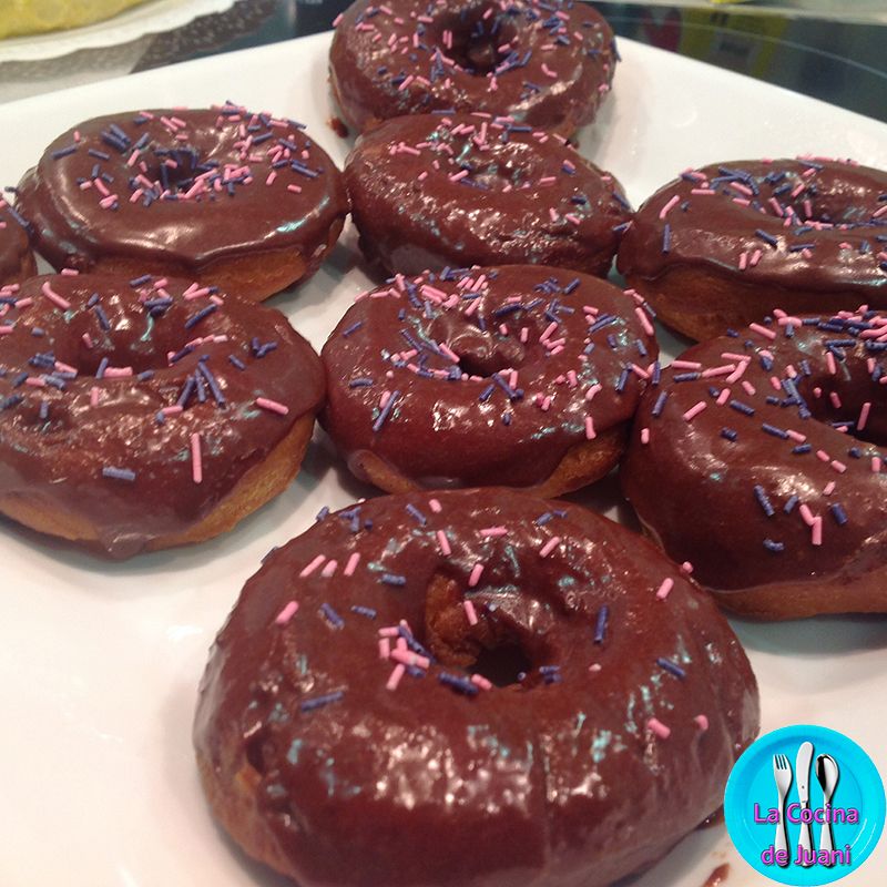Donuts de chocolate