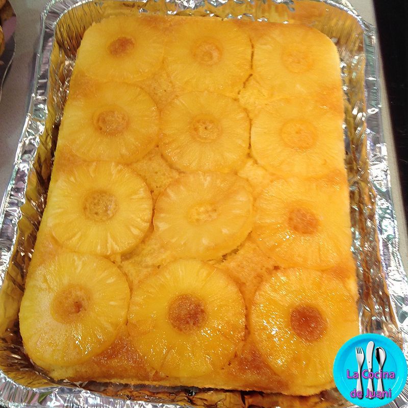 Pastel de piña