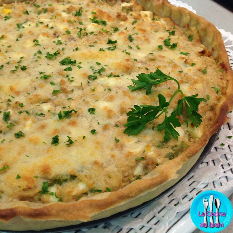 Quiche de atún