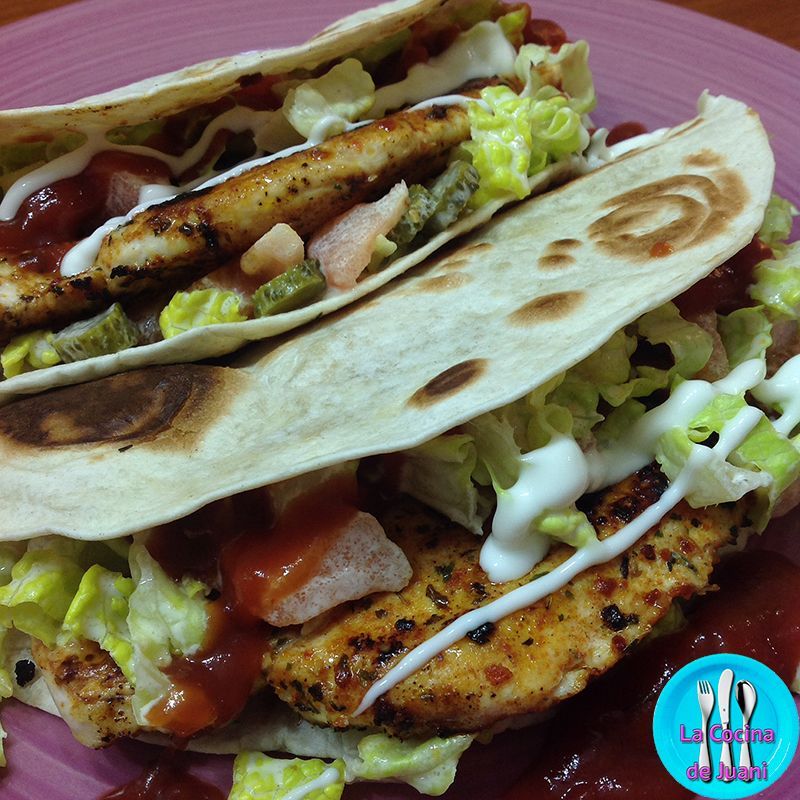 Tacos de pollo
