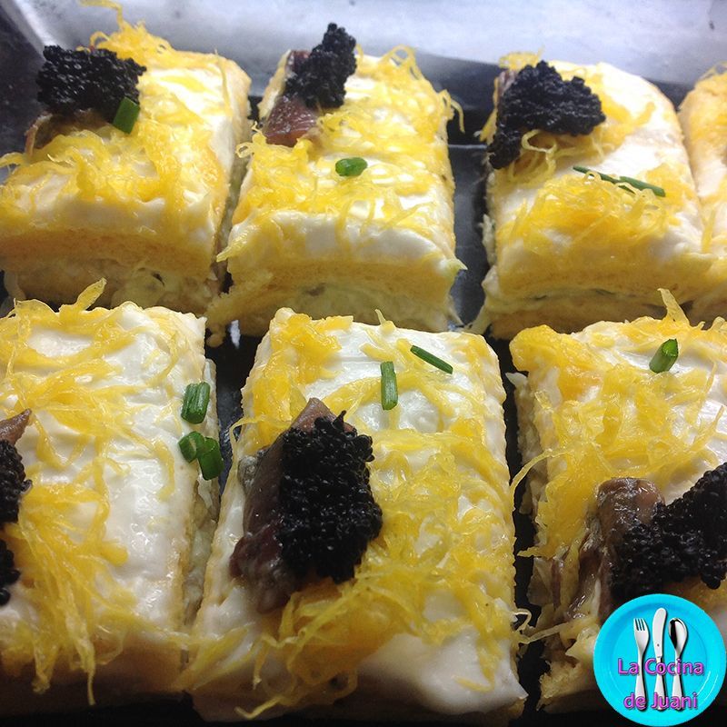 Canapés de caviar