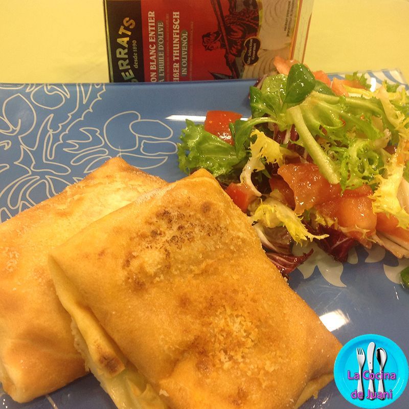 Crepes de bonito del norte