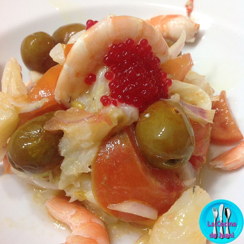 Ensalada de bacalao