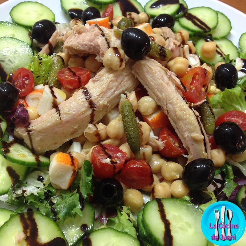 Ensalada de garbanzos