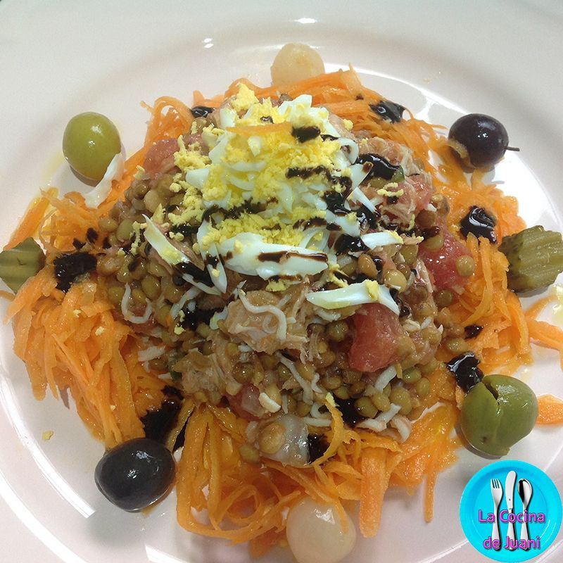 Ensalada de lentejas