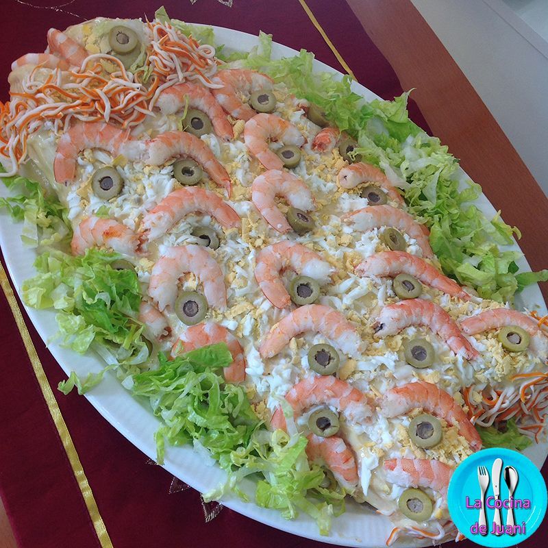 Rollo de patatas con bonito