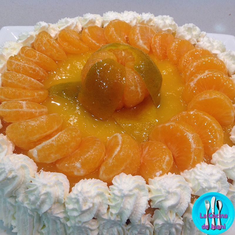 Bizcocho de mandarina