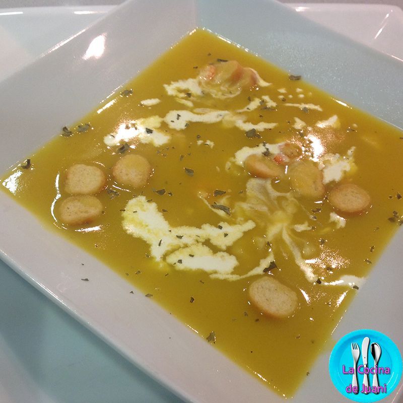 Crema de pescado