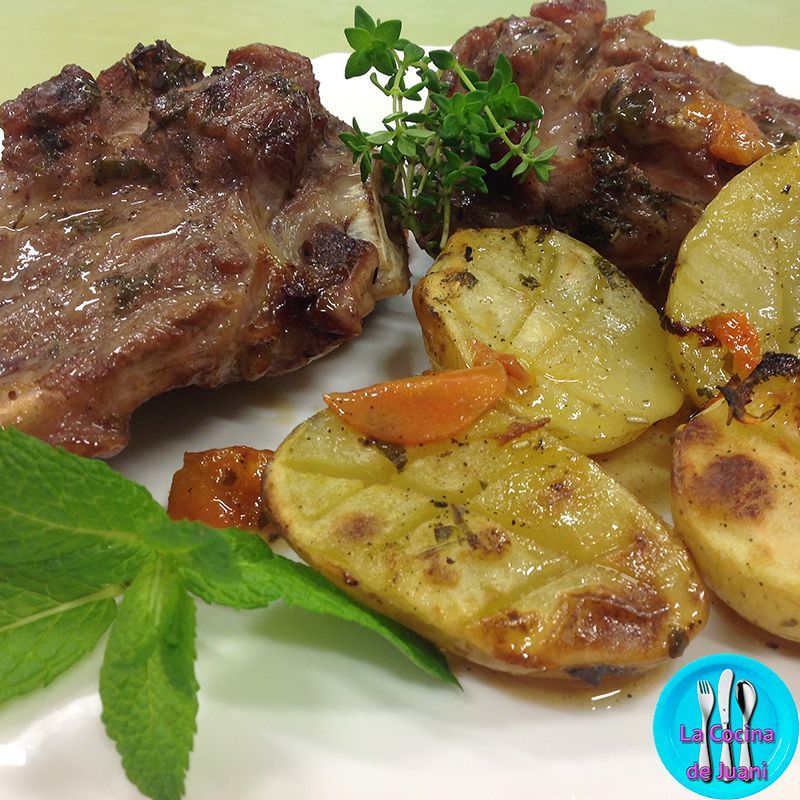 Galtas al horno
