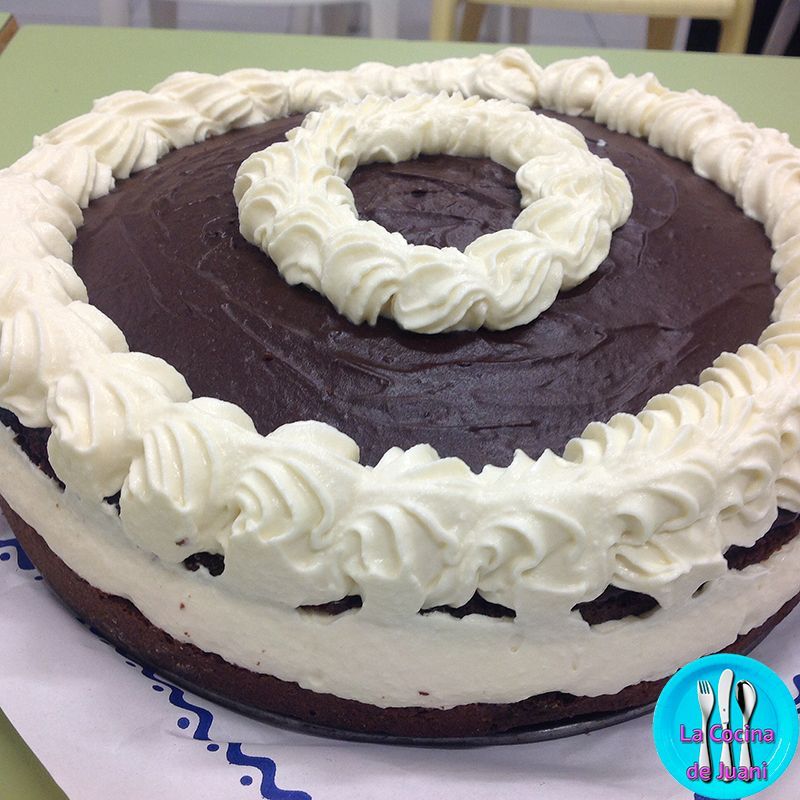 Tarta de chocolate y mascarpone