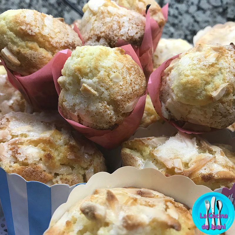 Magdalenas clásicas de mantequilla