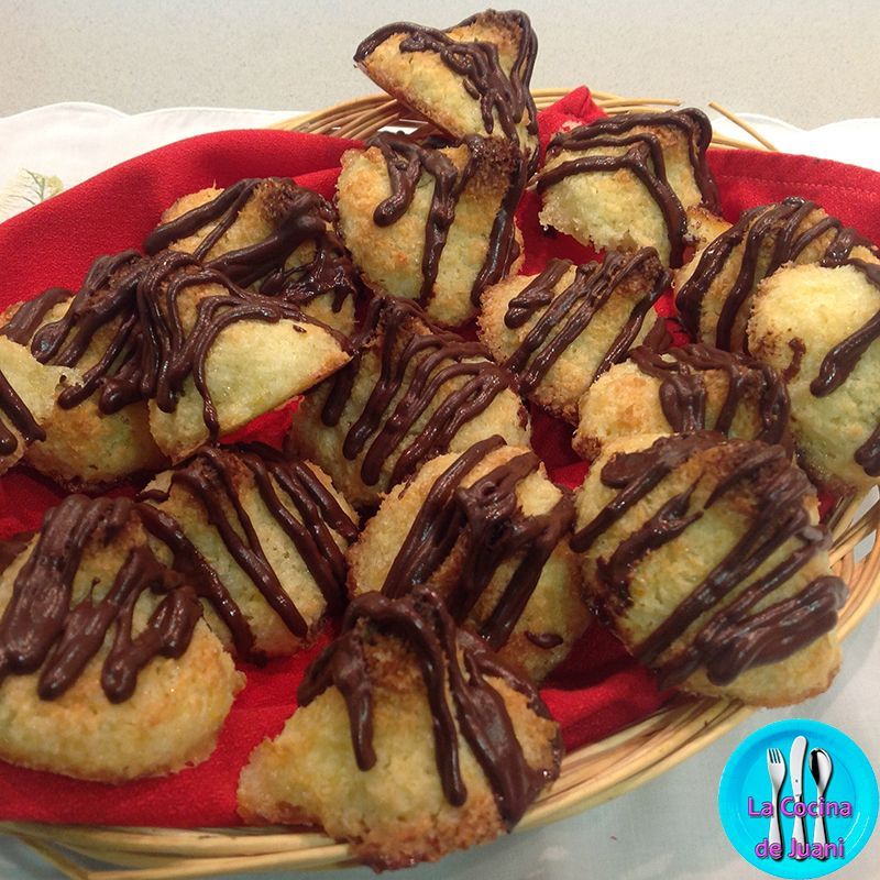 Cocadas de chocolate