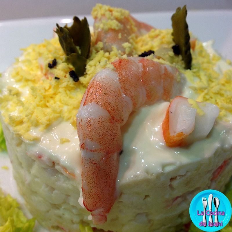 Ensalada de pescado