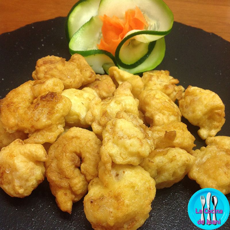 Gambas rebozadas