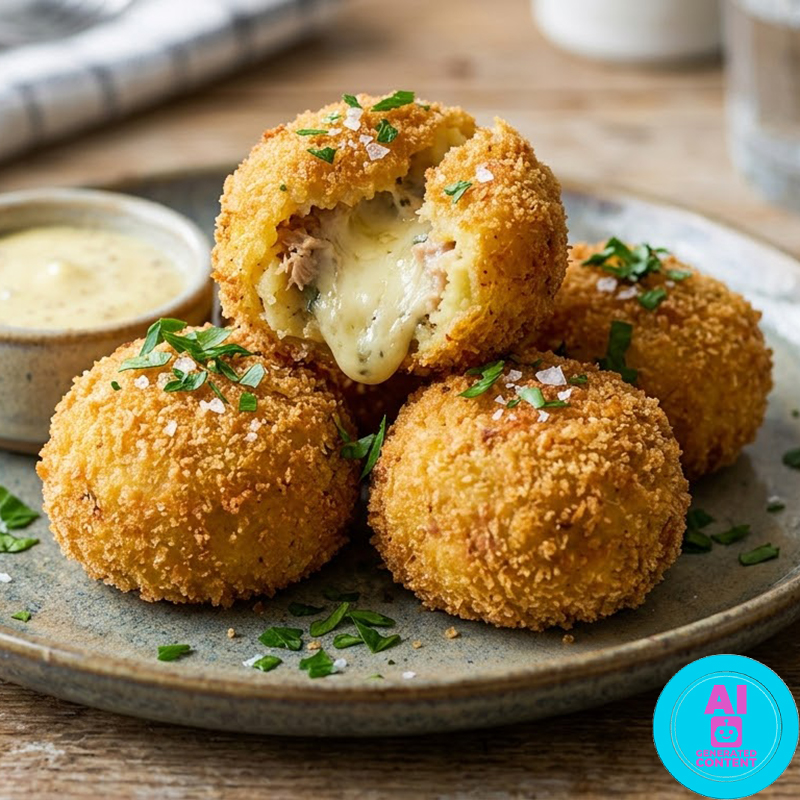 Bolitas de patata con sorpresa