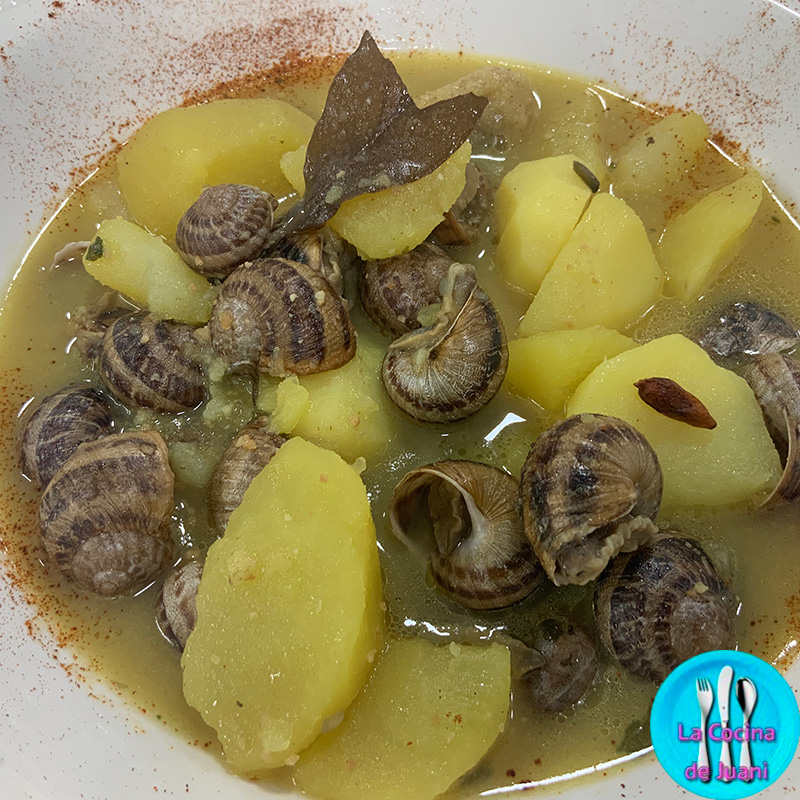 Caracoles con patatas