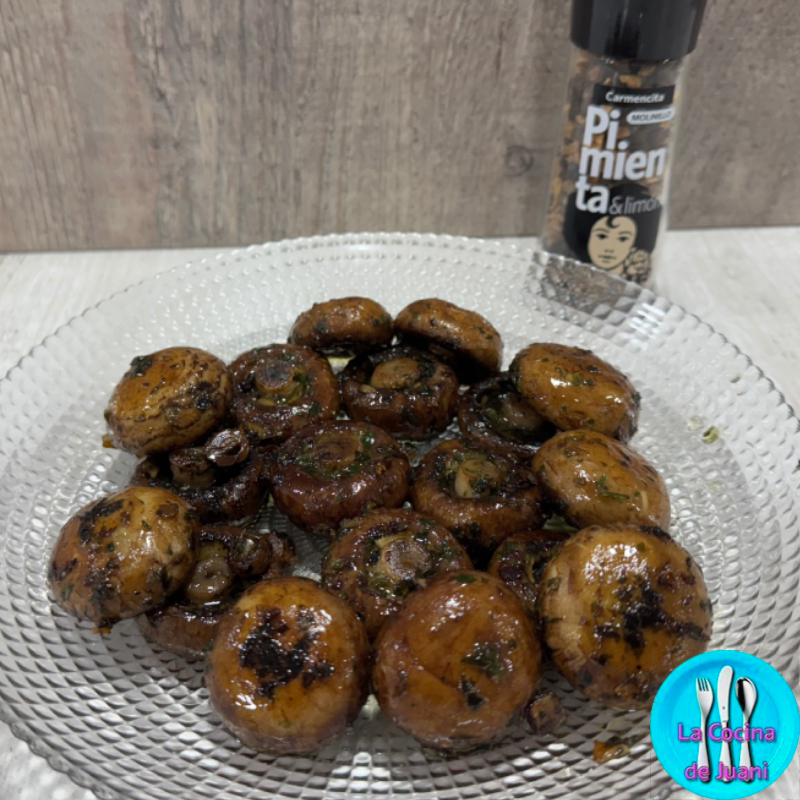 Champiñones a la plancha
