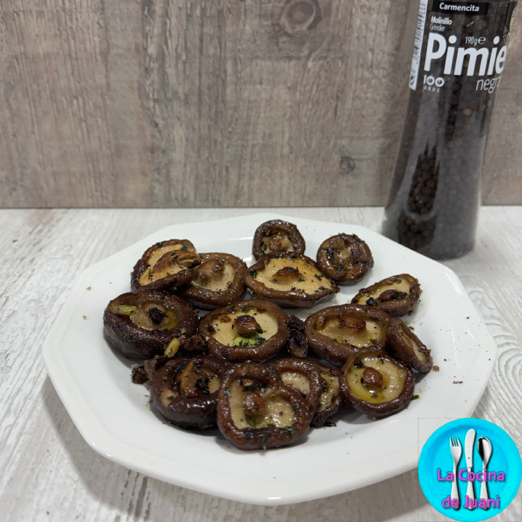 Champiñones Shiitake a la plancha