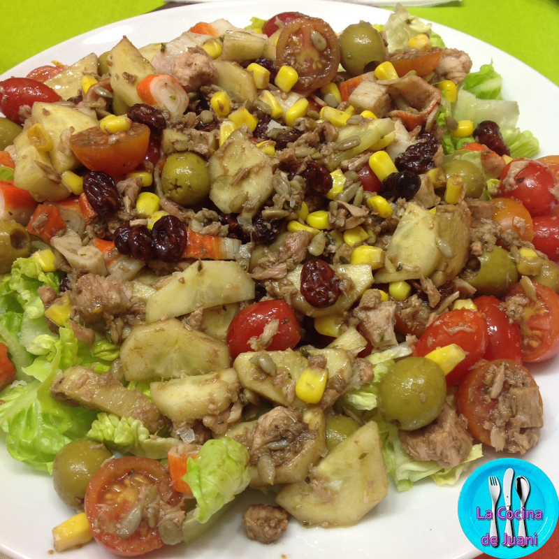 Ensalada colorida