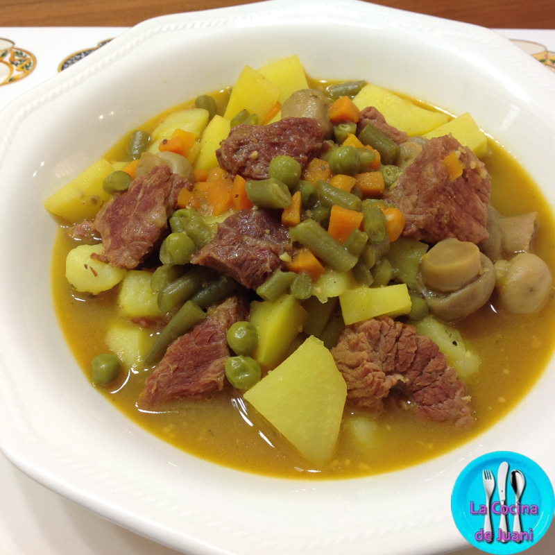 Estofado de aguja gallega