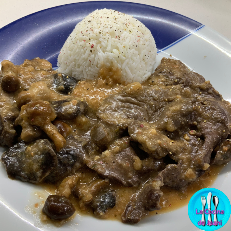 Fricandó con corazón