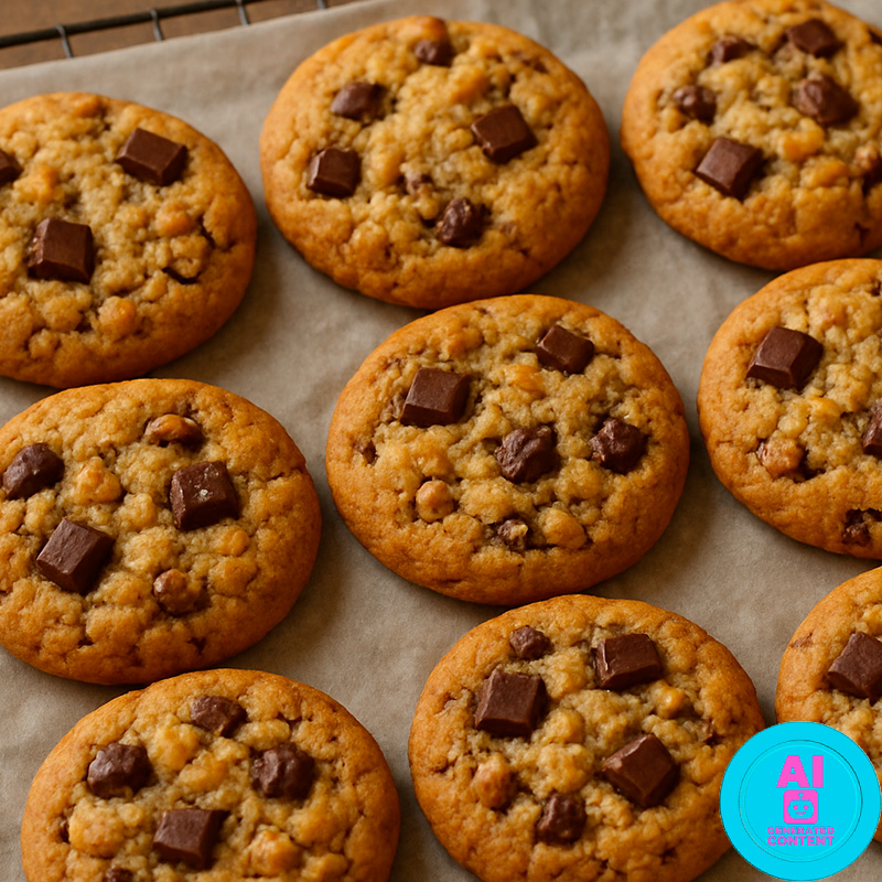Galletas de chocolate y frutos secos