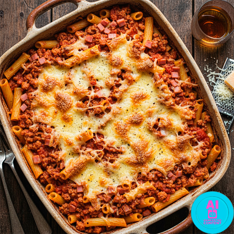 Macarrones al gratén