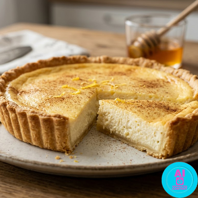 Tarta griega de queso